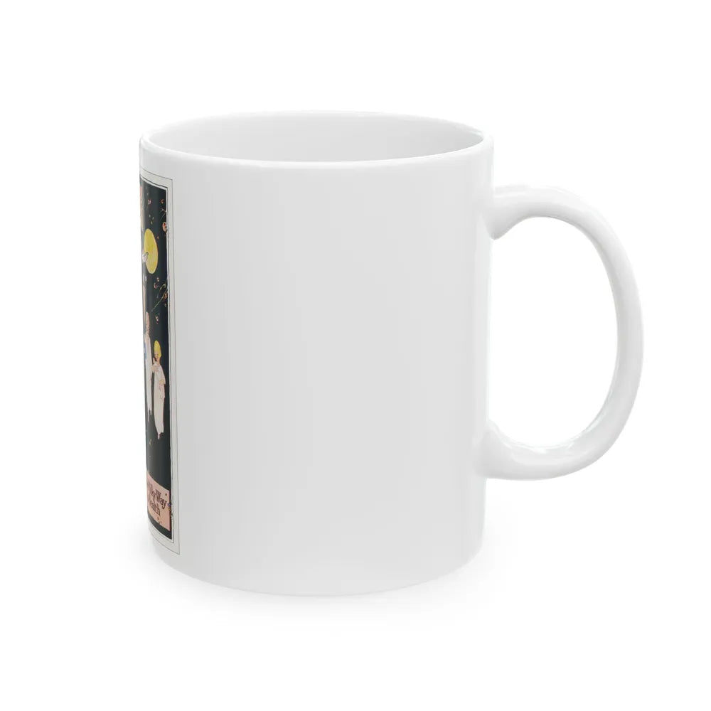 Allenbury's postcard - White Coffee Mug-Go Mug Yourself