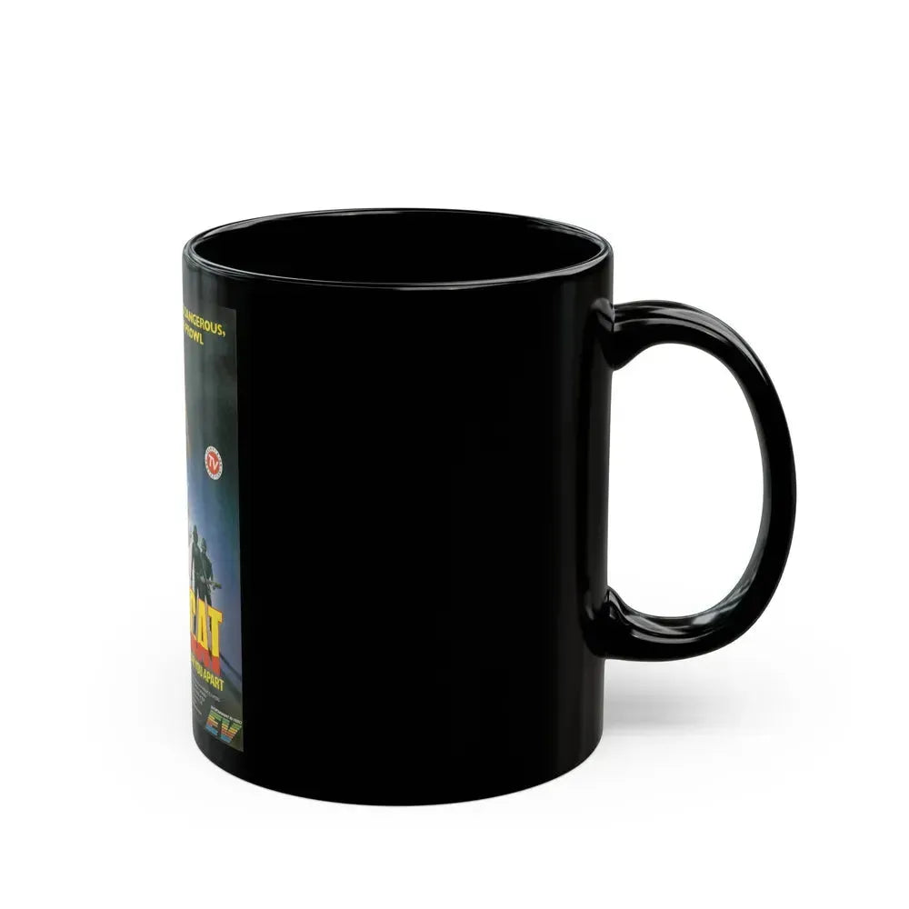 ALLEY CAT (2) 1984 Movie Poster - Black Coffee Mug - Go Mug Yourself