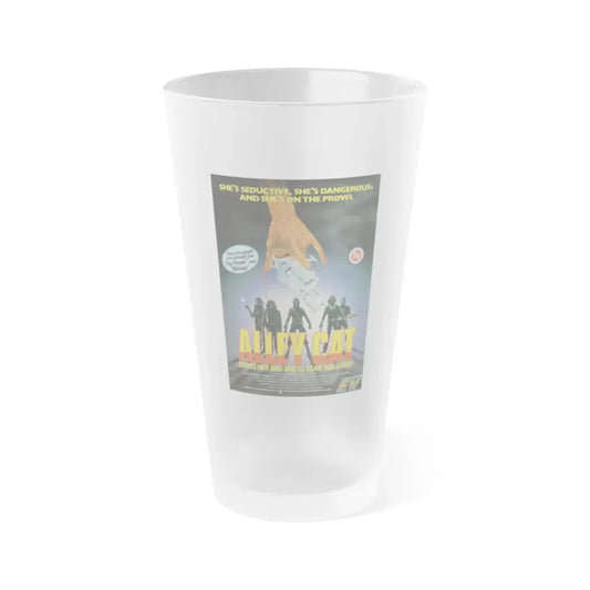 ALLEY CAT (2) 1984 Movie Poster - Frosted Pint Glass 16oz Default Title - Go Mug Yourself