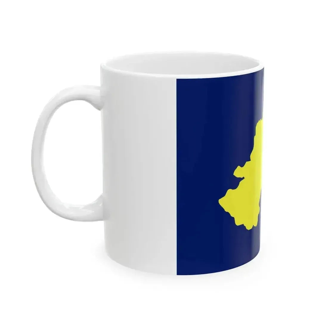 Alliance Northern Ireland flag (Ireland) White Coffee Mug - Go Mug Yourself