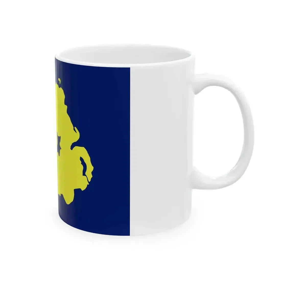Alliance Northern Ireland flag (Ireland) White Coffee Mug - Go Mug Yourself