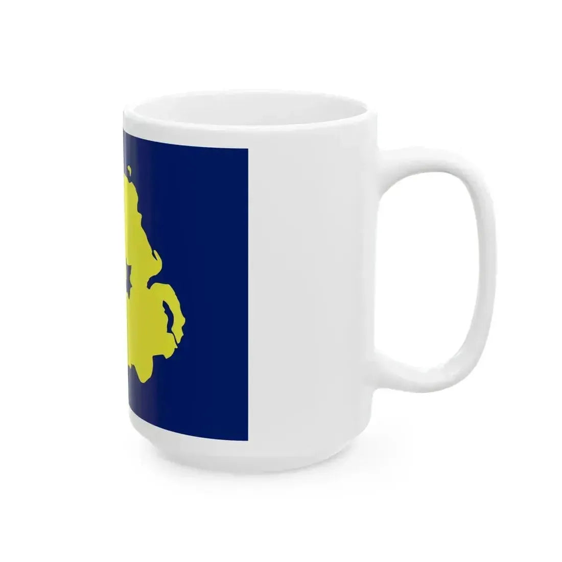 Alliance Northern Ireland flag (Ireland) White Coffee Mug - Go Mug Yourself