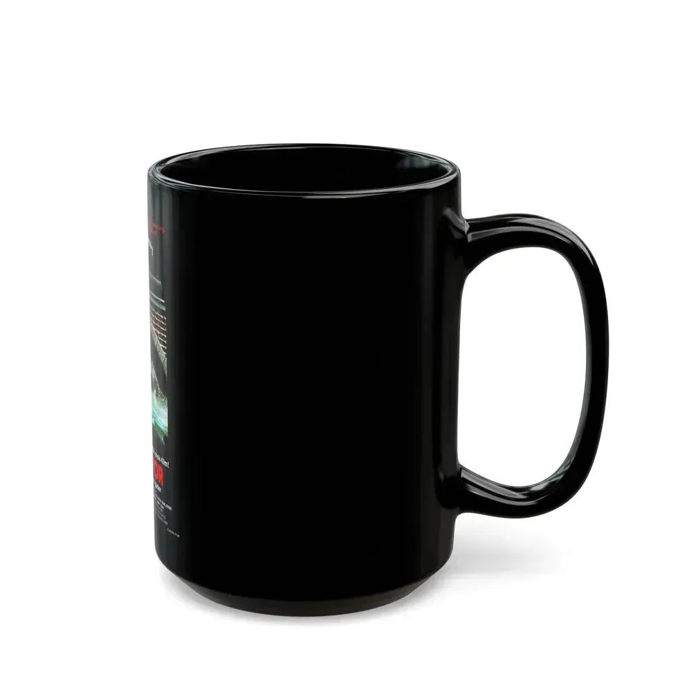 ALLIGATOR (DANISH) 1980 Movie Poster - Black Coffee Mug - Go Mug Yourself
