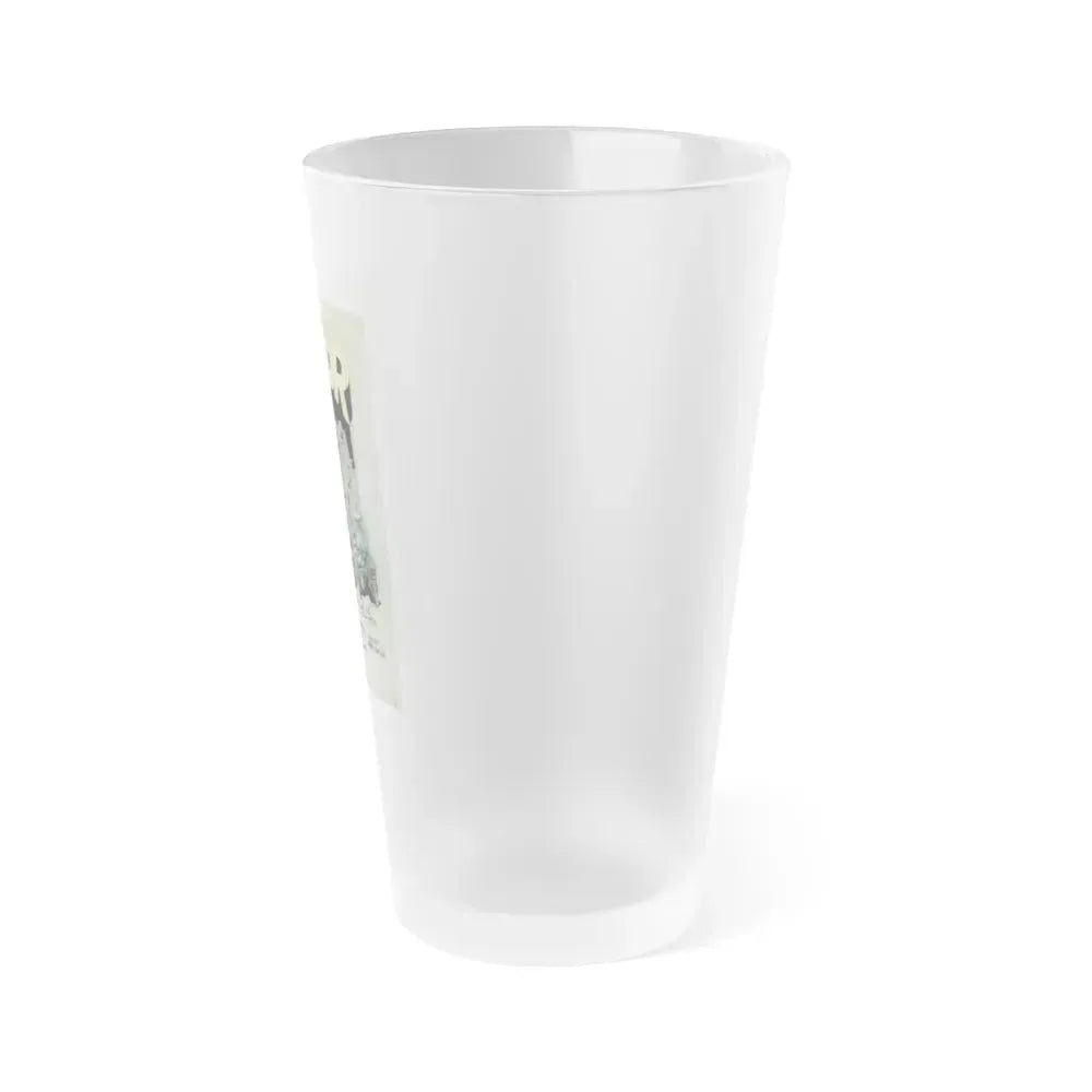 ALLIGATOR (POLISH) 1980 Movie Poster - Frosted Pint Glass 16oz - Go Mug Yourself