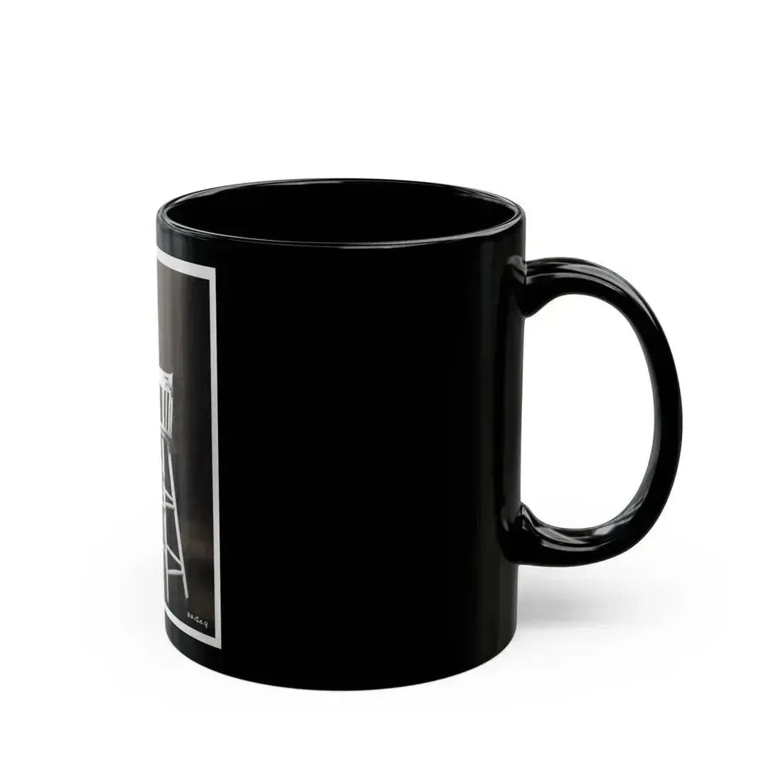 Allison Hayes #04 - 8x10 B&W Full Body 1 Piece Swimsuit Cheesecake Photo (Vintage Female Icon) Black Coffee Mug - Go Mug Yourself