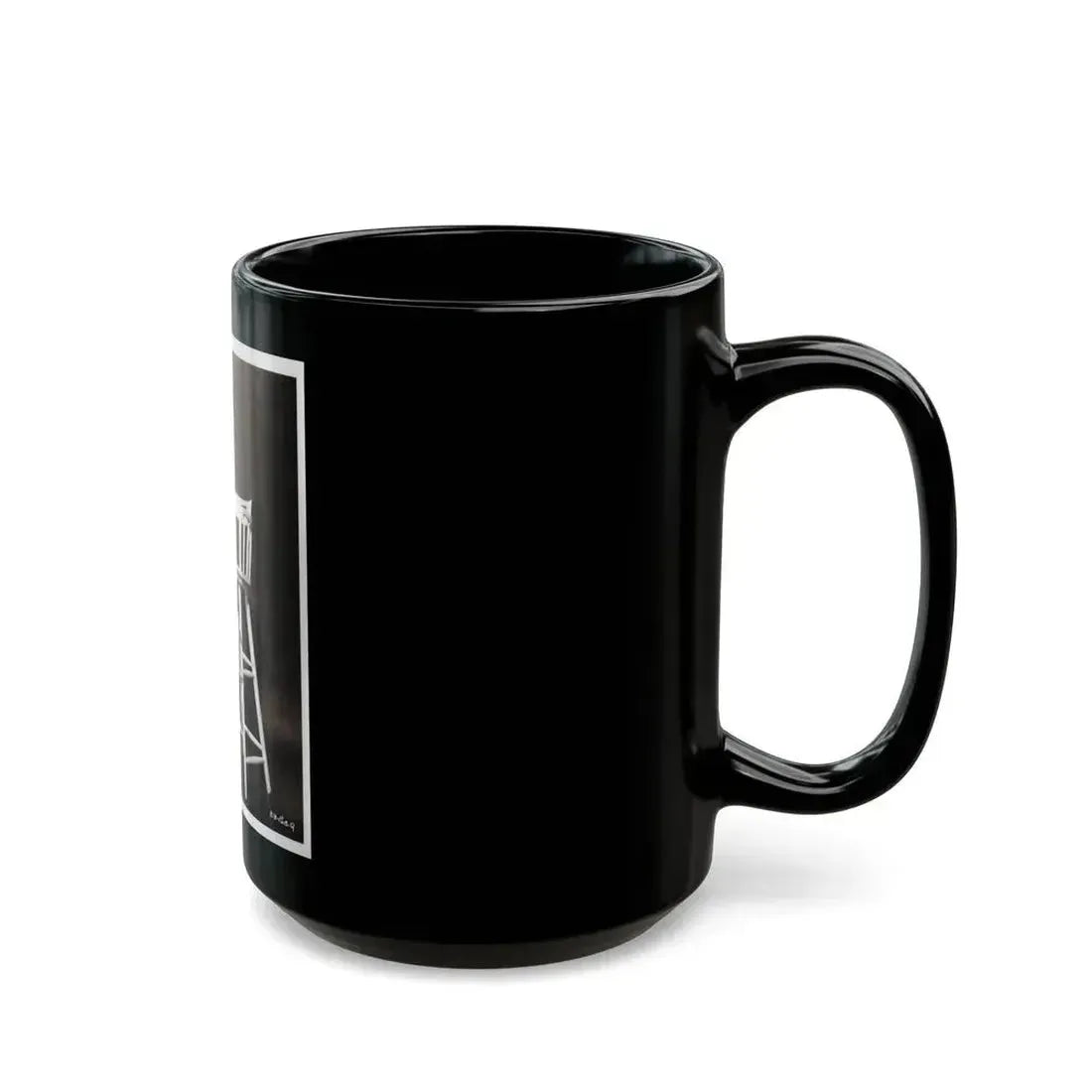 Allison Hayes #04 - 8x10 B&W Full Body 1 Piece Swimsuit Cheesecake Photo (Vintage Female Icon) Black Coffee Mug - Go Mug Yourself