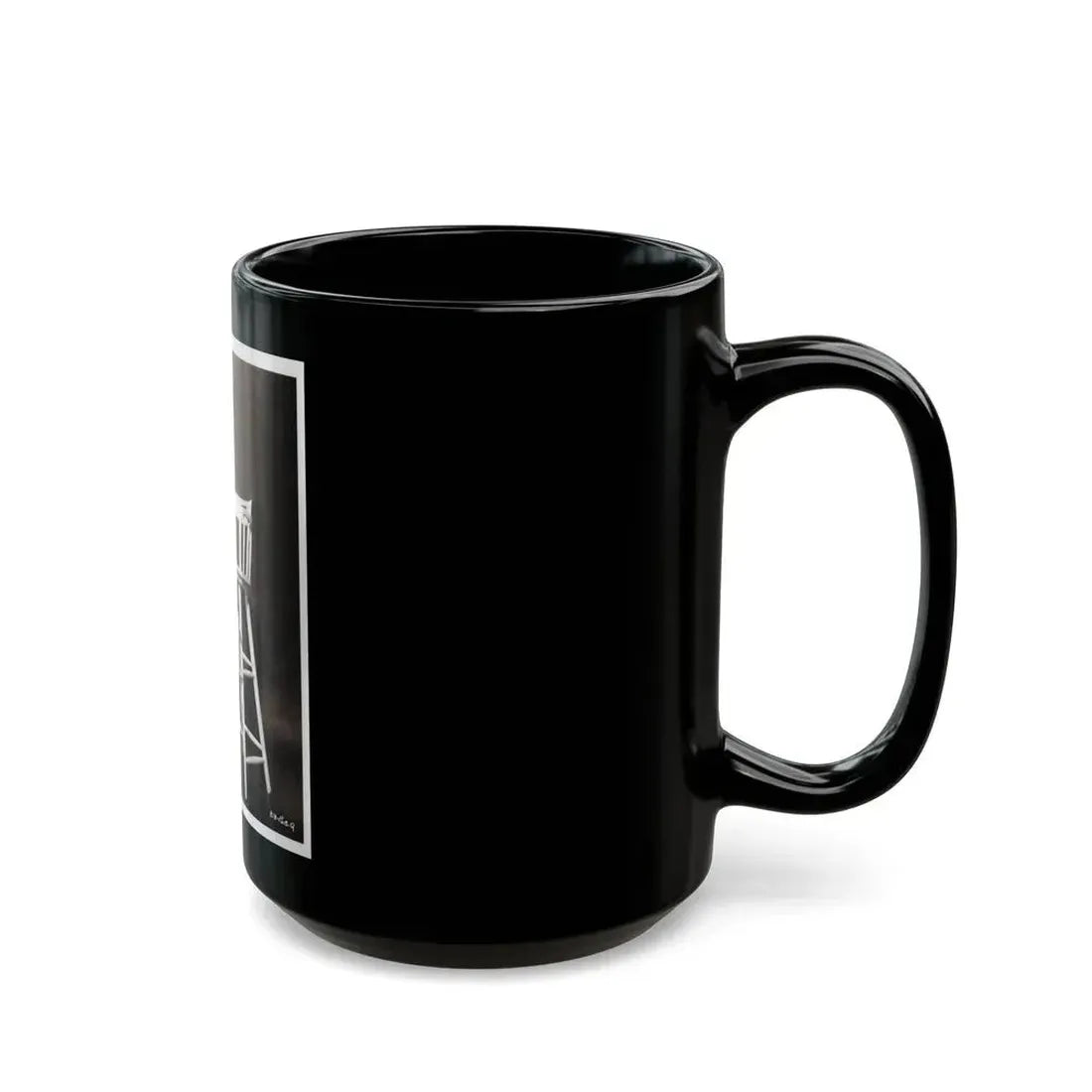 Allison Hayes #04 - 8x10 B&W Full Body 1 Piece Swimsuit Cheesecake Photo (Vintage Female Icon) Black Coffee Mug - Go Mug Yourself
