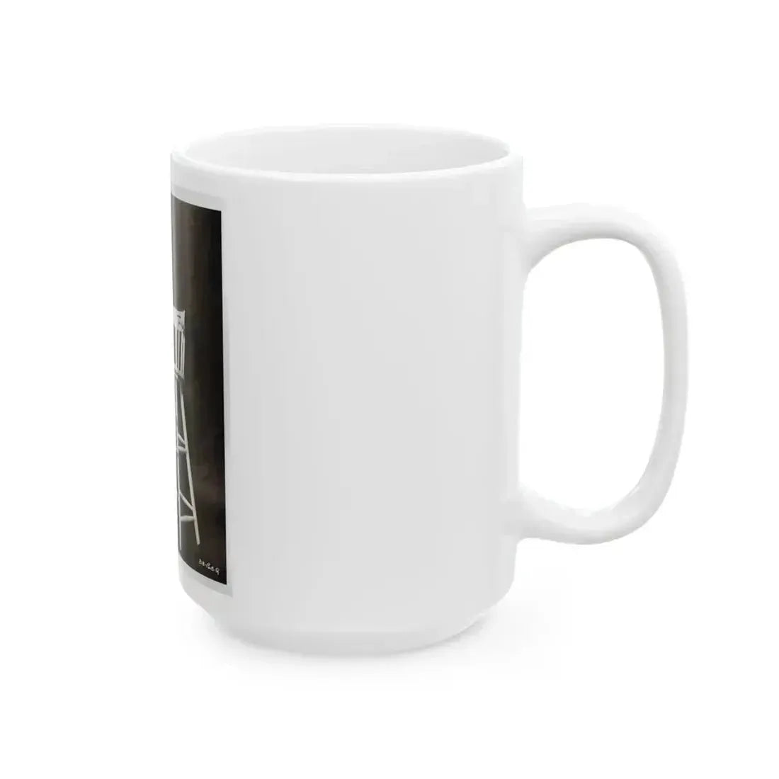Allison Hayes #04 - 8x10 B&W Full Body 1 Piece Swimsuit Cheesecake Photo (Vintage Female Icon) White Coffee Mug - Go Mug Yourself