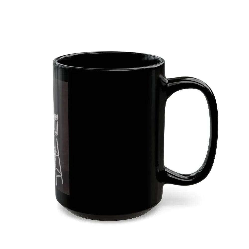 Allison Hayes #05 - 8x10 B&W Full Body 1 Piece Swimsuit Cheesecake Photo (Vintage Female Icon) Black Coffee Mug - Go Mug Yourself