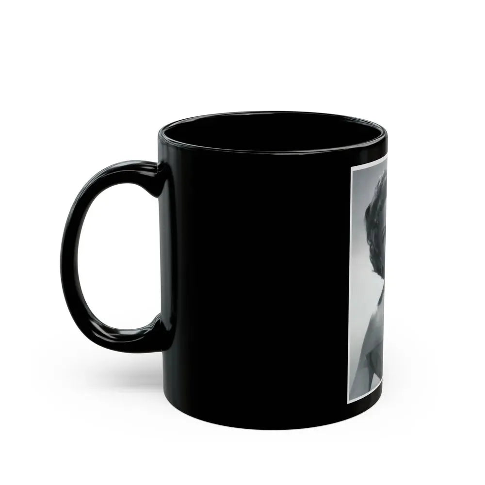 Allison Hayes #102 - Upper Body 8x10 B&W HQ Re-Print Glamour Promo Photo from Archival Negative (Vintage Female Icon) Black Coffee Mug - Go Mug Yourself