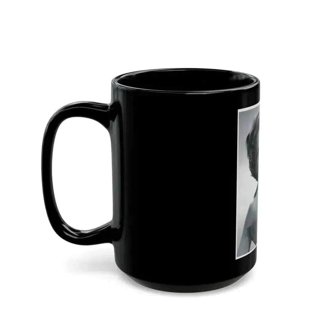 Allison Hayes #102 - Upper Body 8x10 B&W HQ Re-Print Glamour Promo Photo from Archival Negative (Vintage Female Icon) Black Coffee Mug - Go Mug Yourself