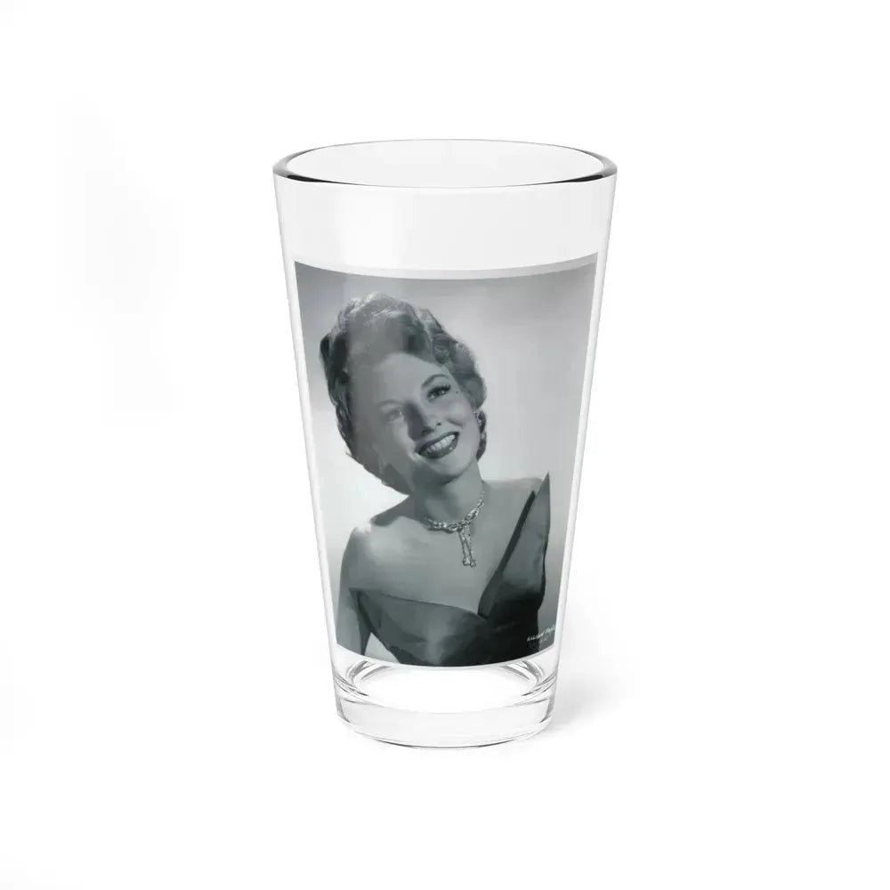 Allison Hayes #102 - Upper Body 8x10 B&W HQ Re-Print Glamour Promo Photo from Archival Negative (Vintage Female Icon) Pint Glass 16oz 16oz - Go Mug Yourself