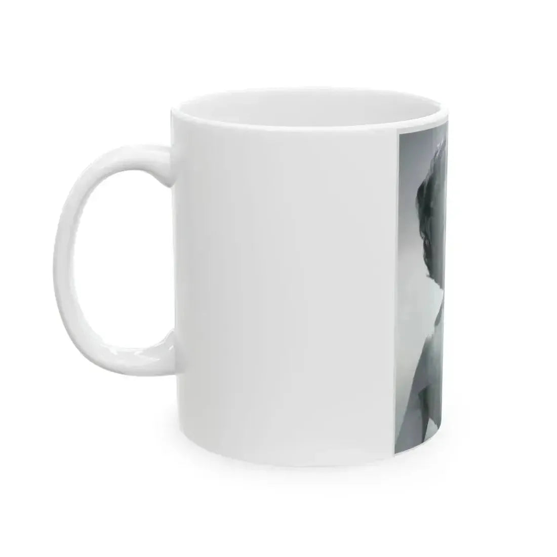 Allison Hayes #102 - Upper Body 8x10 B&W HQ Re-Print Glamour Promo Photo from Archival Negative (Vintage Female Icon) White Coffee Mug - Go Mug Yourself