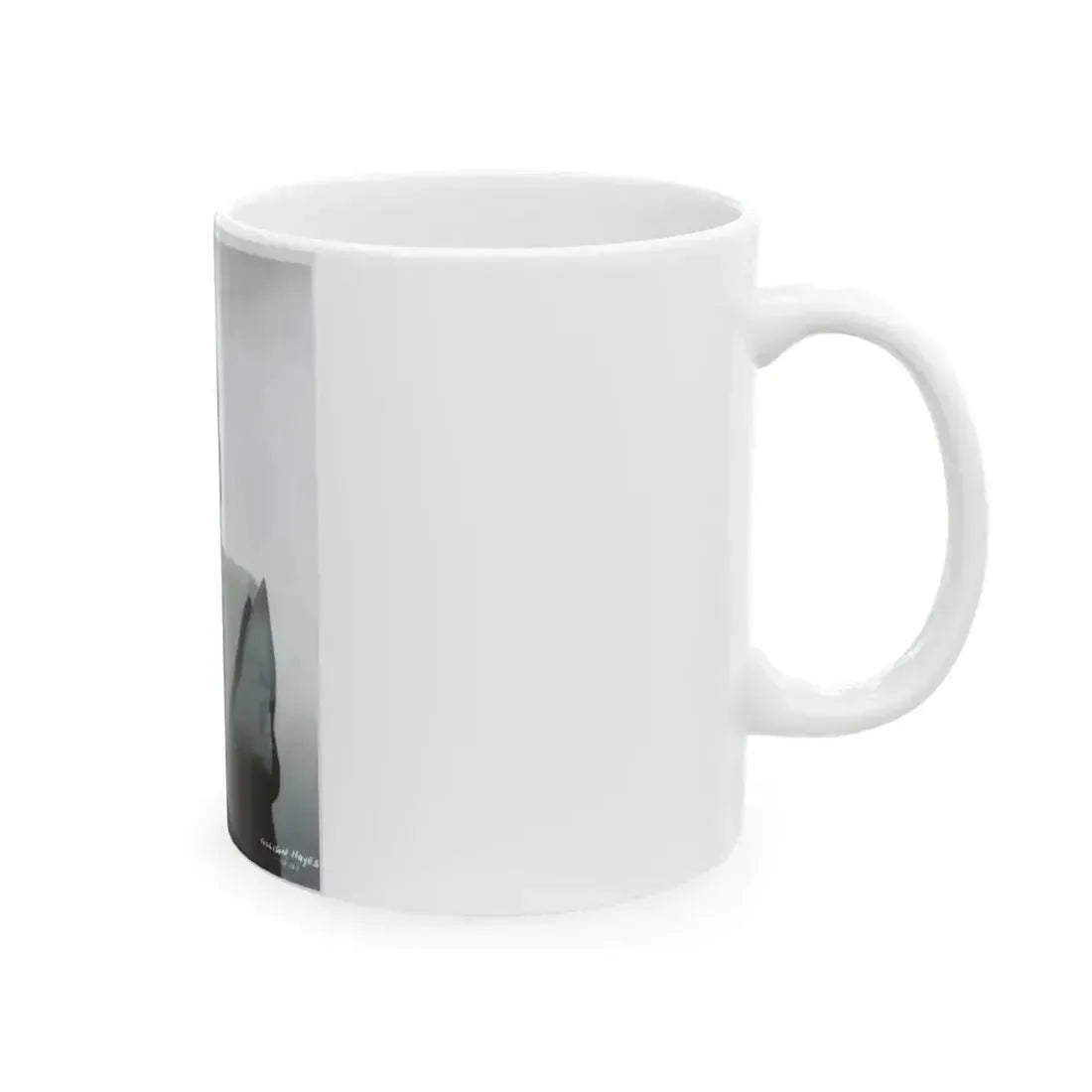 Allison Hayes #102 - Upper Body 8x10 B&W HQ Re-Print Glamour Promo Photo from Archival Negative (Vintage Female Icon) White Coffee Mug - Go Mug Yourself