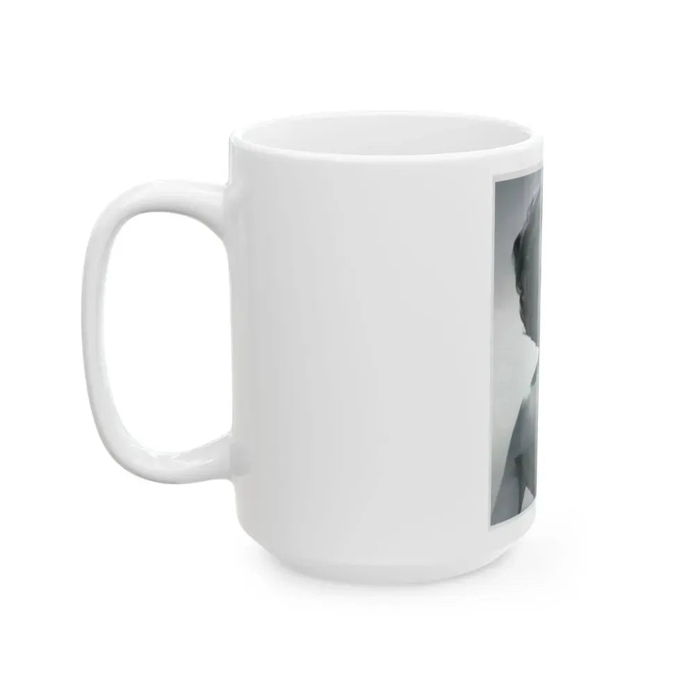 Allison Hayes #102 - Upper Body 8x10 B&W HQ Re-Print Glamour Promo Photo from Archival Negative (Vintage Female Icon) White Coffee Mug - Go Mug Yourself