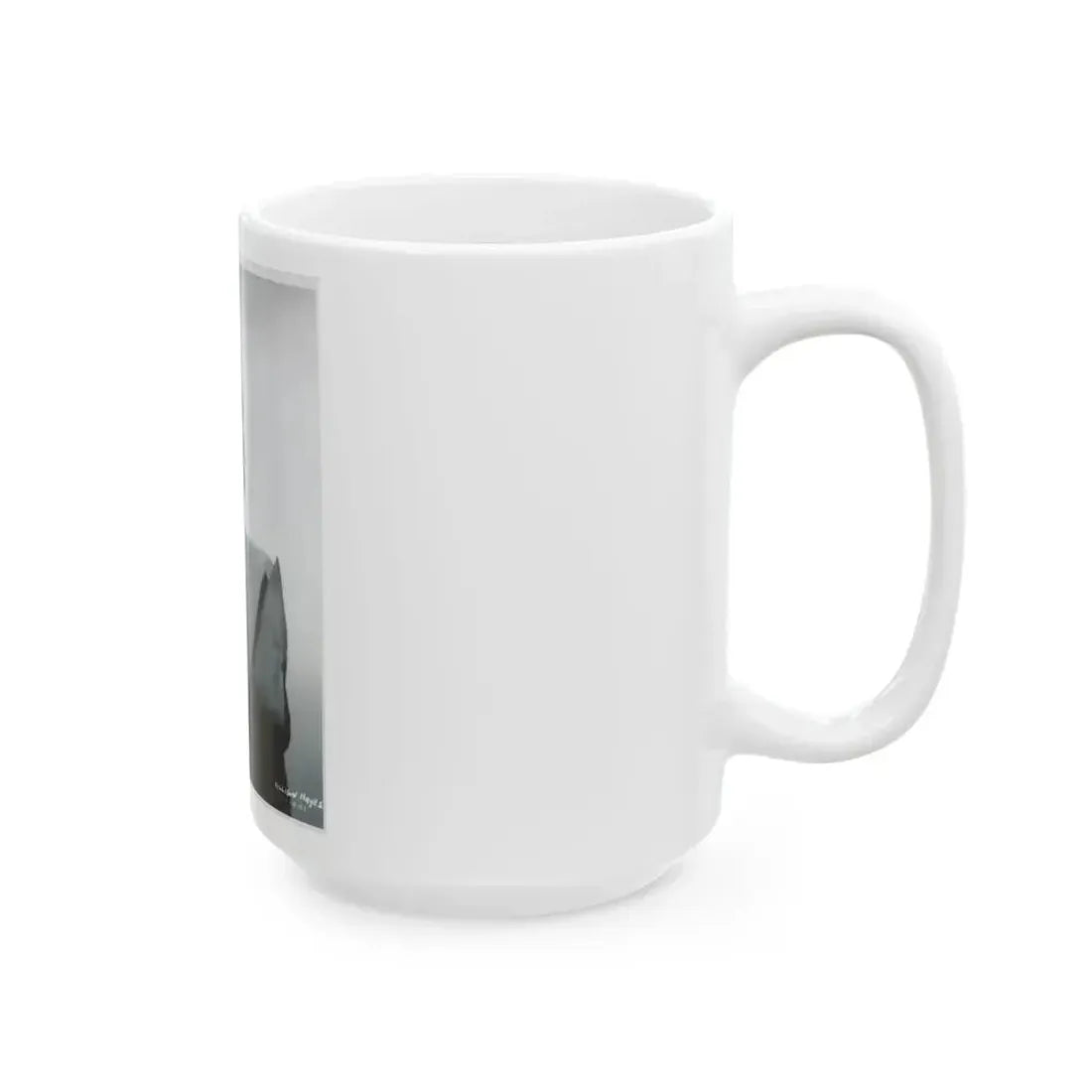 Allison Hayes #102 - Upper Body 8x10 B&W HQ Re-Print Glamour Promo Photo from Archival Negative (Vintage Female Icon) White Coffee Mug - Go Mug Yourself