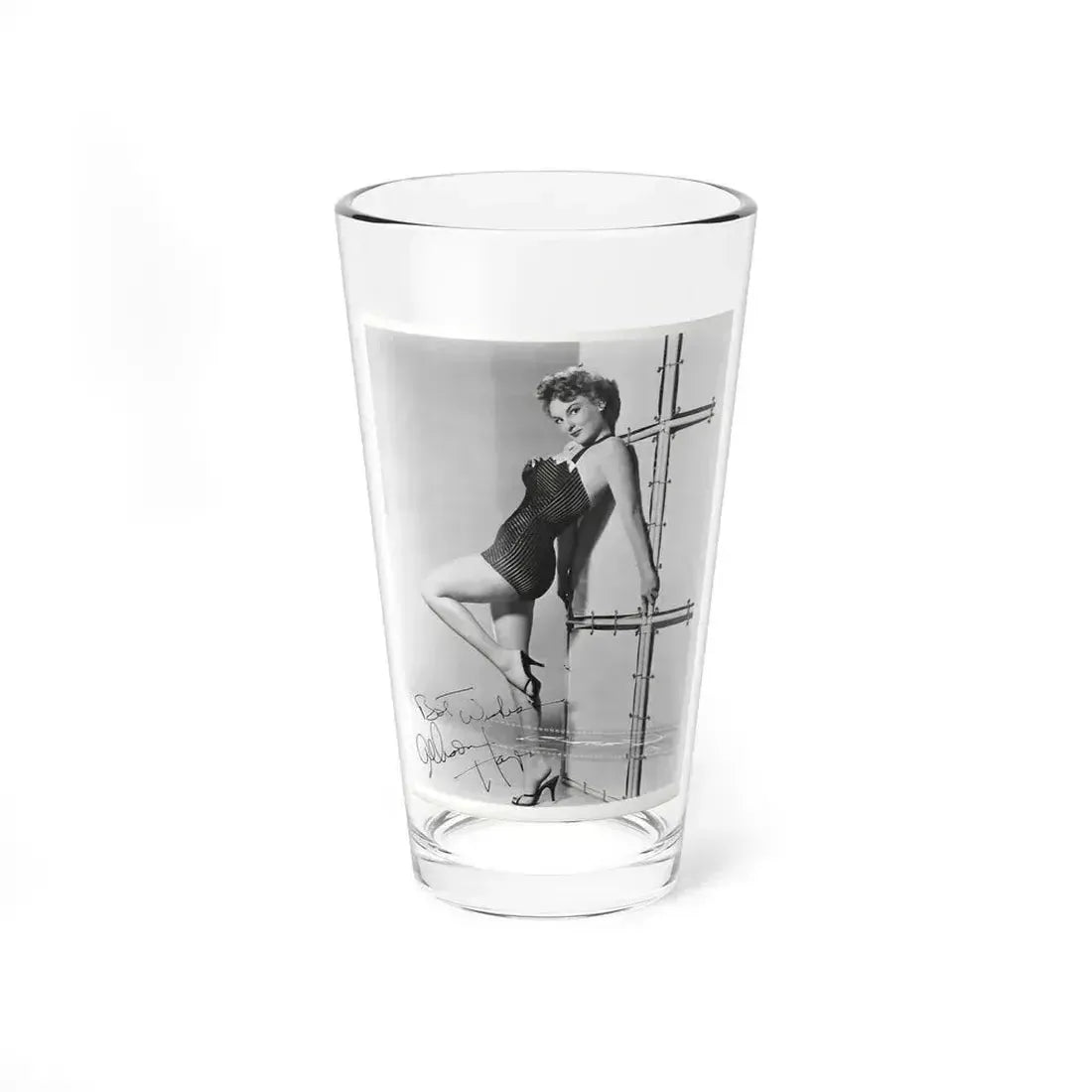 Allison Hayes #116 (Vintage Female Icon) Pint Glass 16oz 16oz - Go Mug Yourself