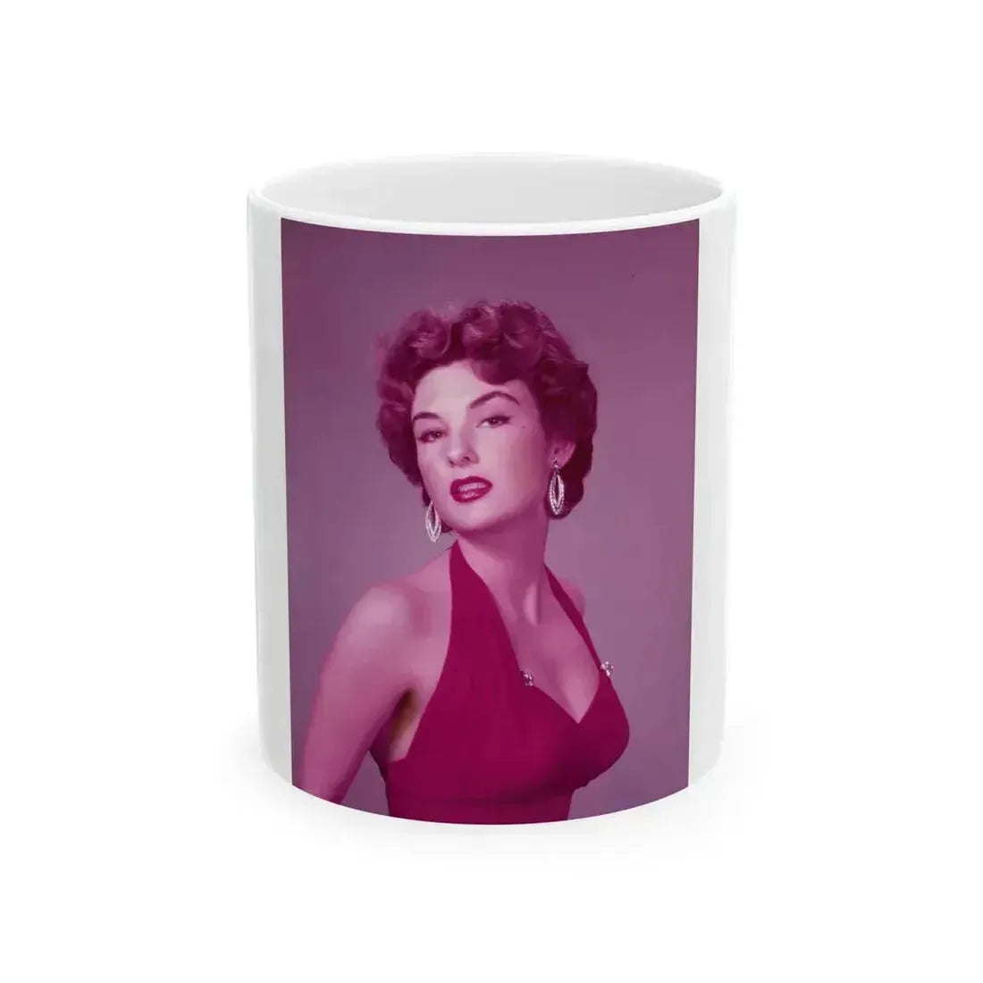 Allison Hayes #117 (Vintage Female Icon) White Coffee Mug 11oz - Go Mug Yourself