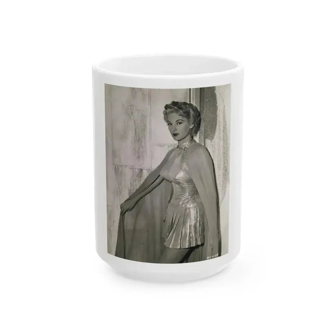 Allison Hayes #119 (Vintage Female Icon) White Coffee Mug 15oz - Go Mug Yourself