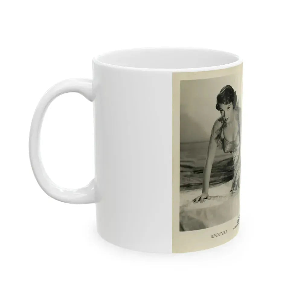 Allison Hayes #122 (Vintage Female Icon) White Coffee Mug - Go Mug Yourself