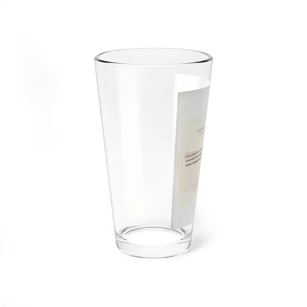 Allison Hayes #123 - Vintage 8x10 B&W Full Body Swimsuit Cheesecake Photo 3 (Vintage Female Icon) Pint Glass 16oz - Go Mug Yourself