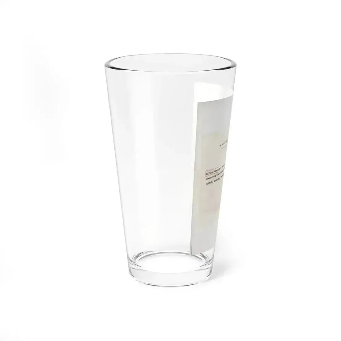 Allison Hayes #123 - Vintage 8x10 B&W Full Body Swimsuit Cheesecake Photo 3 (Vintage Female Icon) Pint Glass 16oz - Go Mug Yourself