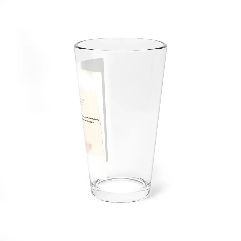 Allison Hayes #123 - Vintage 8x10 B&W Full Body Swimsuit Cheesecake Photo 3 (Vintage Female Icon) Pint Glass 16oz - Go Mug Yourself