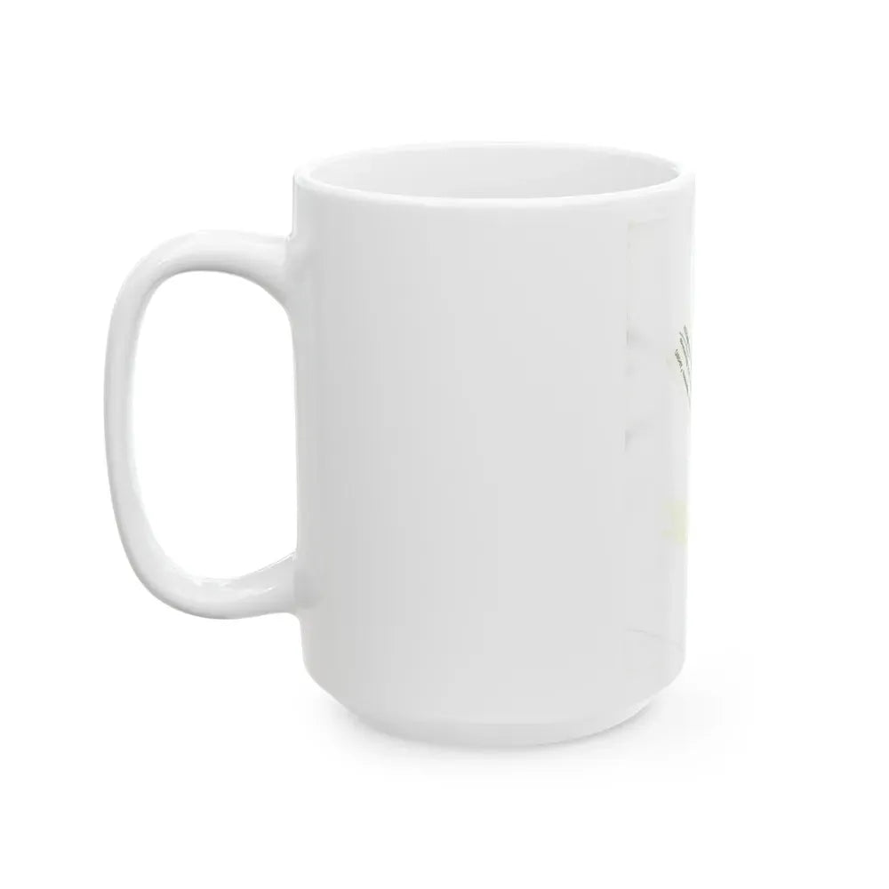 Allison Hayes #123 - Vintage 8x10 B&W Full Body Swimsuit Cheesecake Photo_1 (Vintage Female Icon) White Coffee Mug - Go Mug Yourself