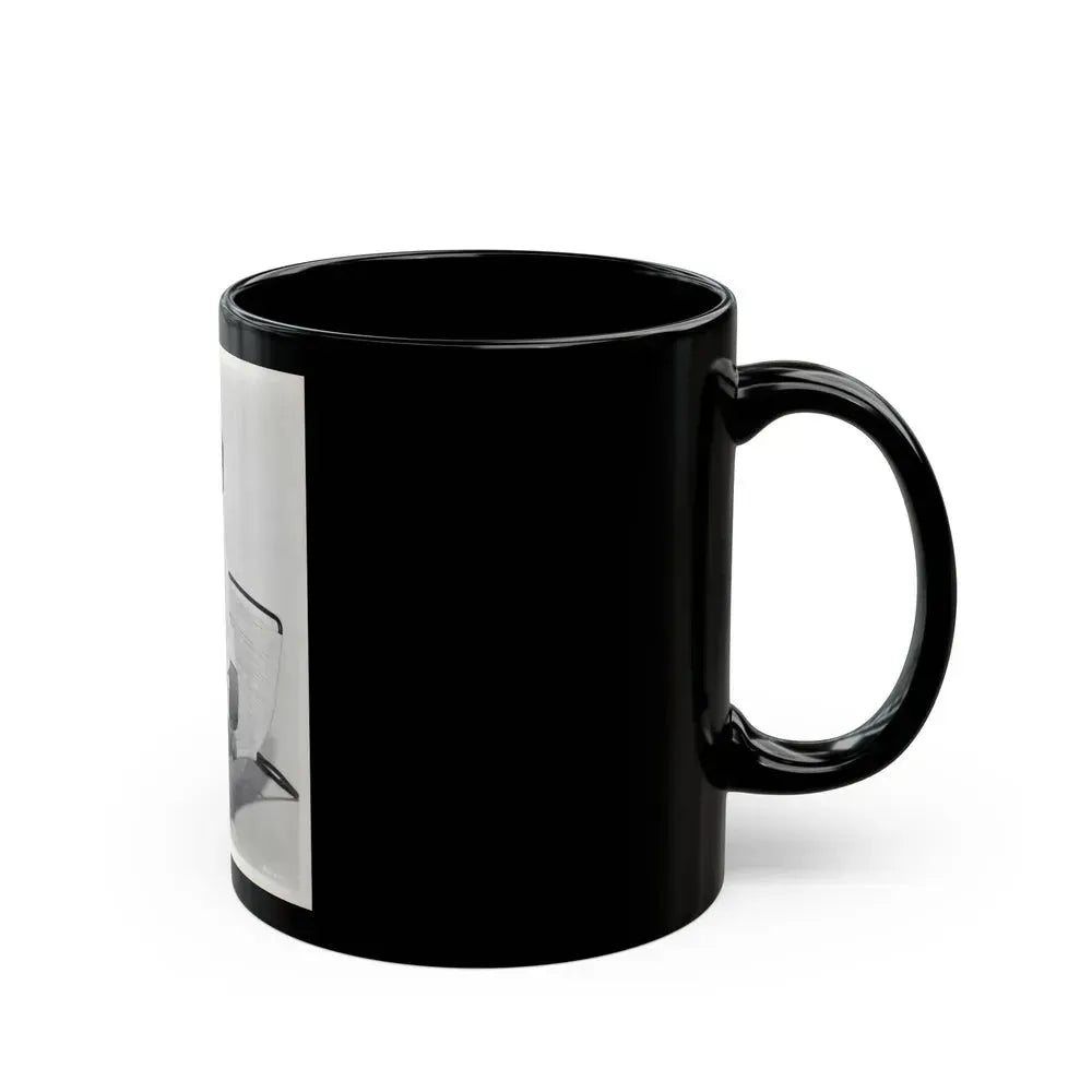 Allison Hayes #124 (Vintage Female Icon) Black Coffee Mug - Go Mug Yourself