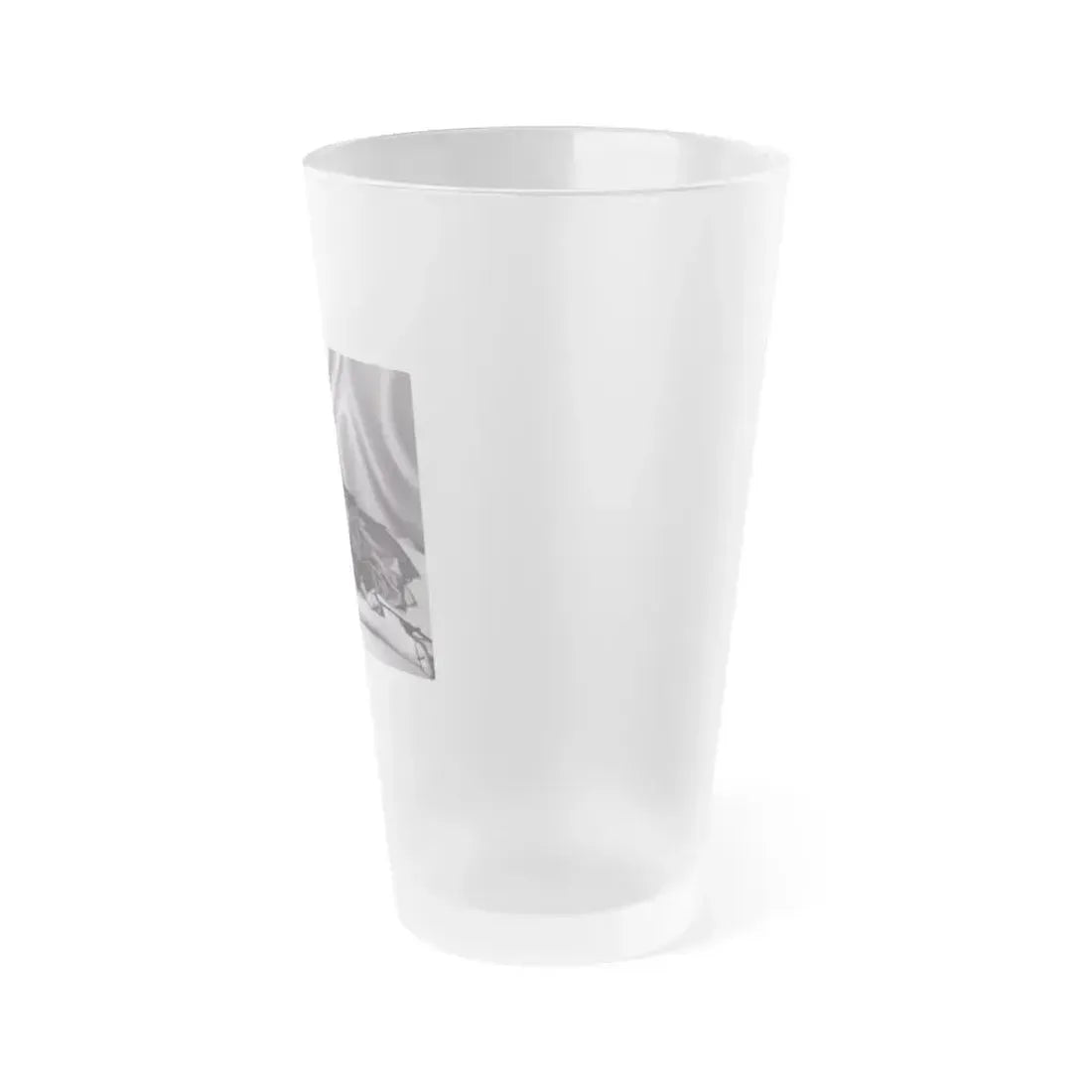 Allison Hayes #125 (Vintage Female Icon) Frosted Pint Glass 16oz - Go Mug Yourself