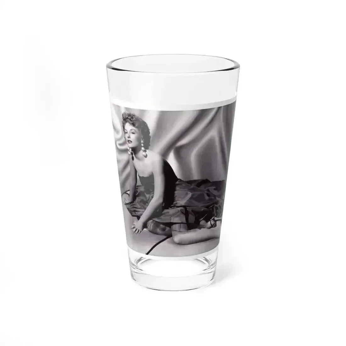Allison Hayes #125 (Vintage Female Icon) Pint Glass 16oz 16oz - Go Mug Yourself