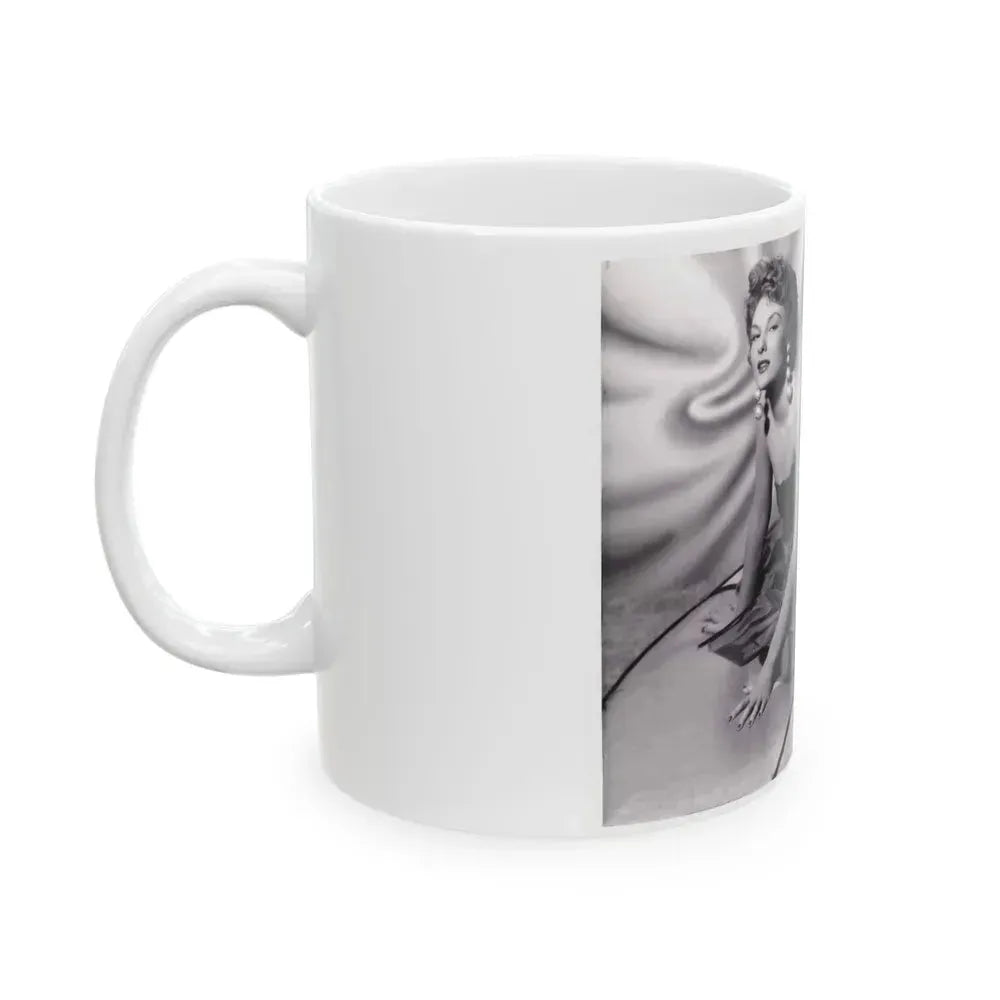 Allison Hayes #125 (Vintage Female Icon) White Coffee Mug - Go Mug Yourself