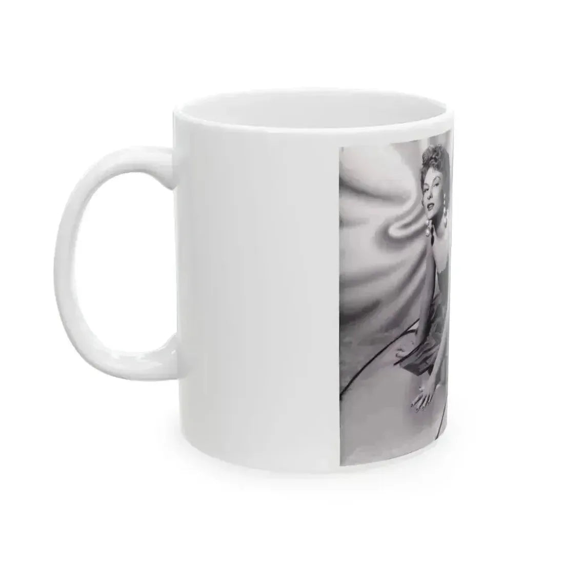 Allison Hayes #125 (Vintage Female Icon) White Coffee Mug - Go Mug Yourself