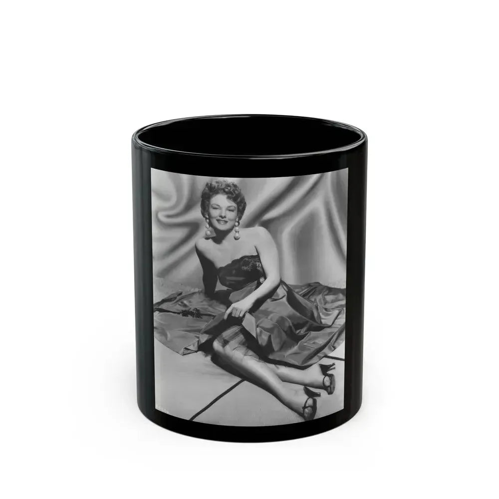Allison Hayes #127 (Vintage Female Icon) Black Coffee Mug 11oz - Go Mug Yourself