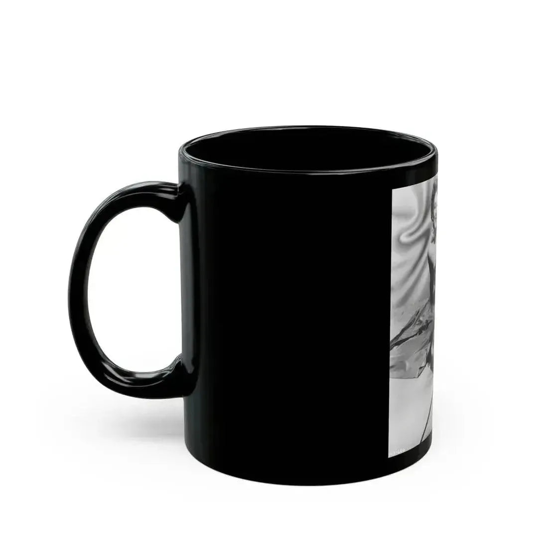 Allison Hayes #127 (Vintage Female Icon) Black Coffee Mug - Go Mug Yourself