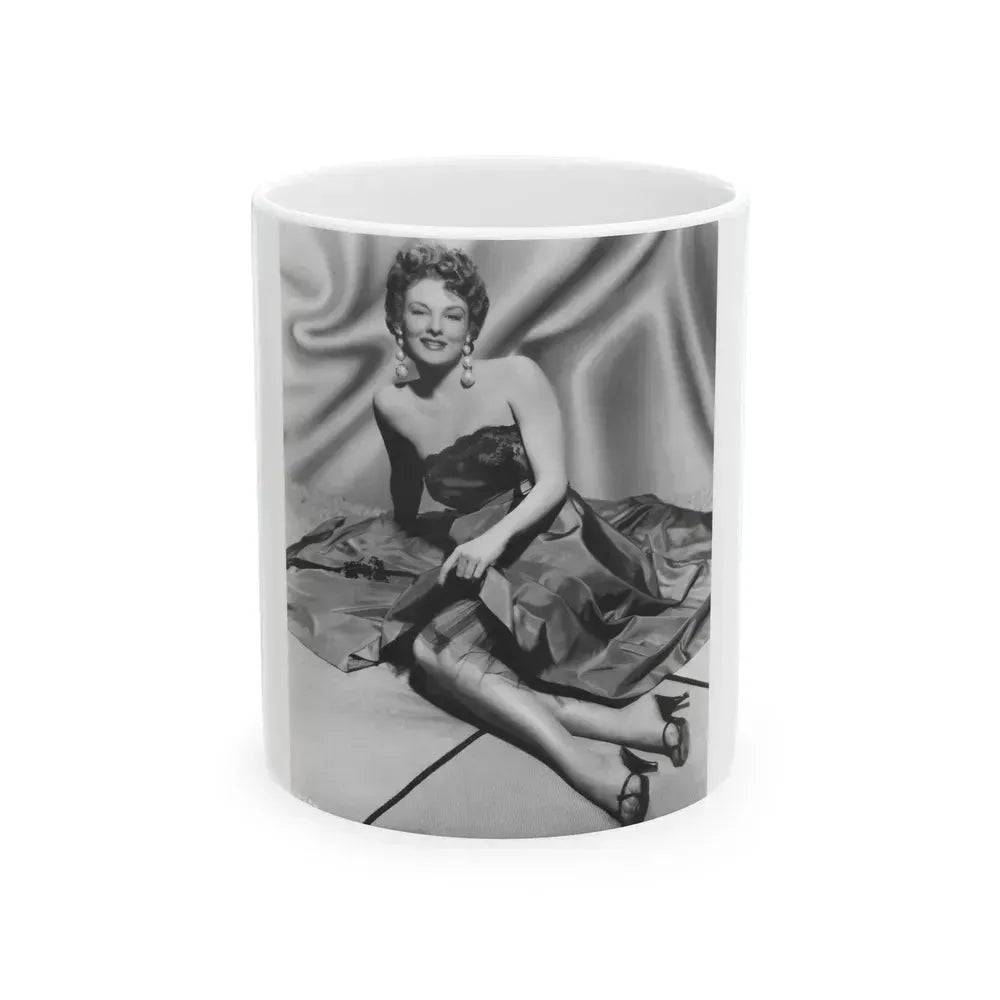 Allison Hayes #127 (Vintage Female Icon) White Coffee Mug 11oz - Go Mug Yourself