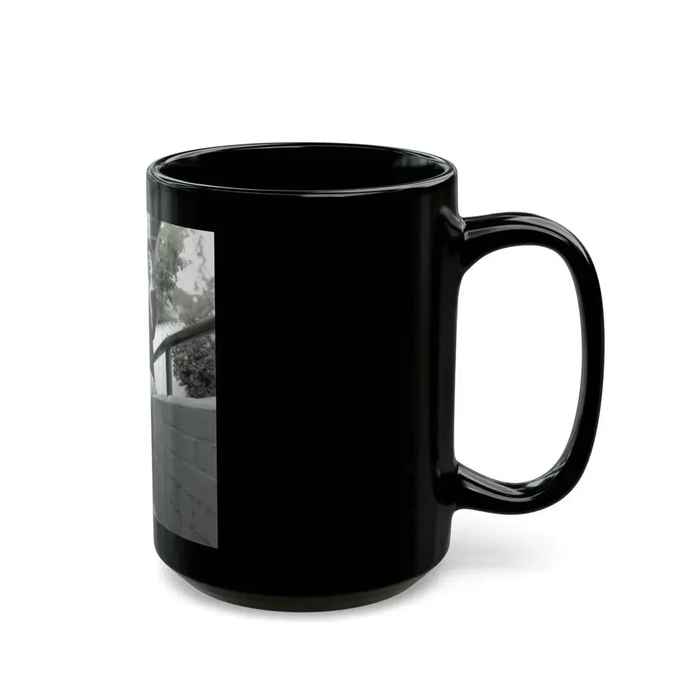 Allison Hayes #128 (Vintage Female Icon) Black Coffee Mug - Go Mug Yourself