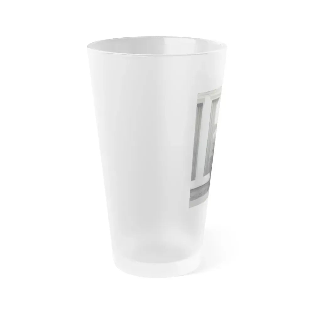 Allison Hayes #128 (Vintage Female Icon) Frosted Pint Glass 16oz - Go Mug Yourself