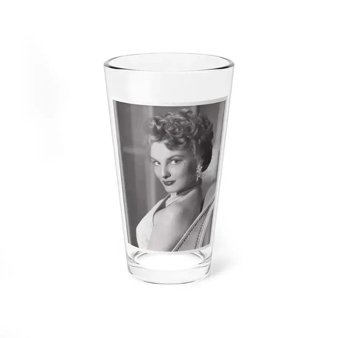 Allison Hayes #129 (Vintage Female Icon) Pint Glass 16oz 16oz - Go Mug Yourself
