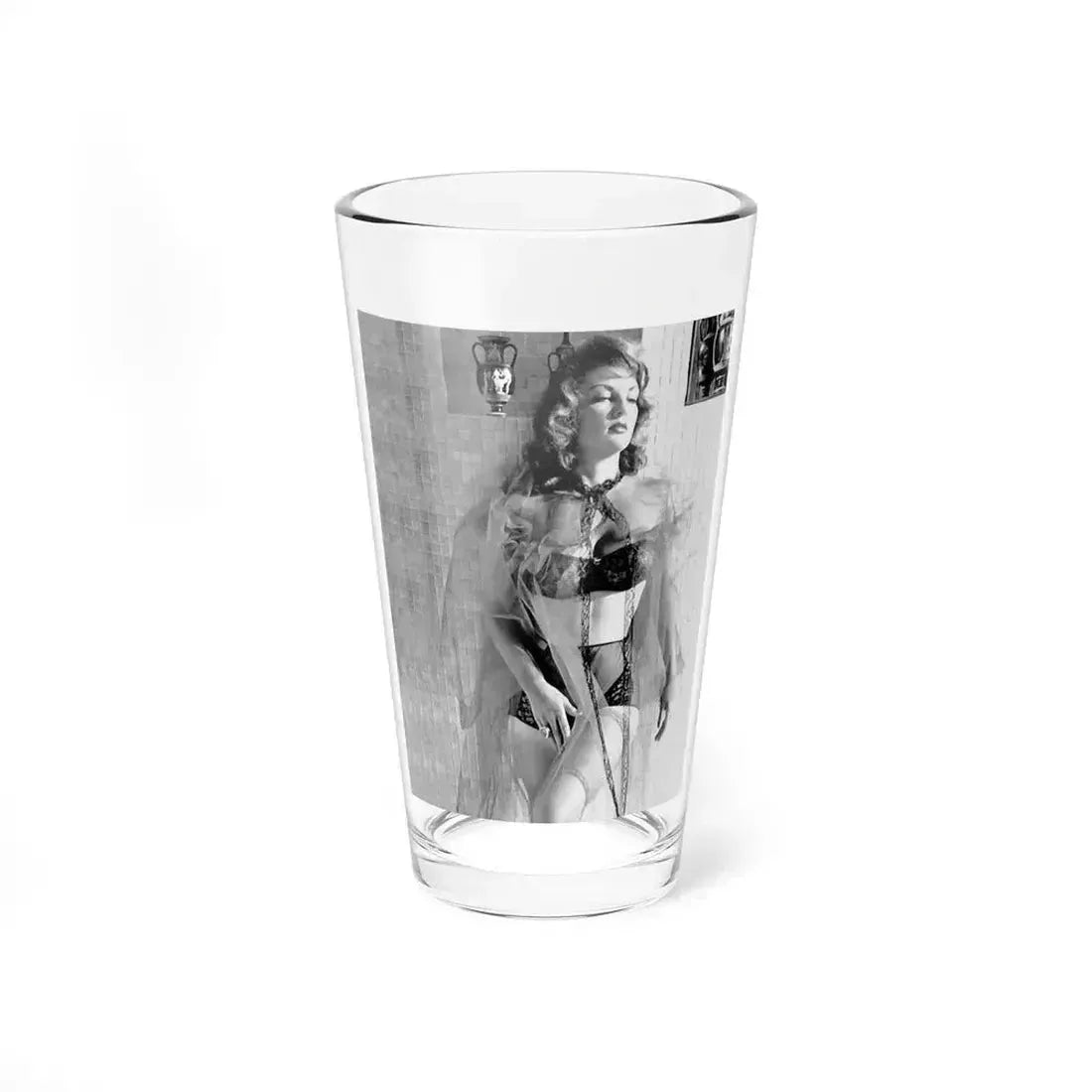 Allison Hayes #130 (Vintage Female Icon) Pint Glass 16oz 16oz - Go Mug Yourself