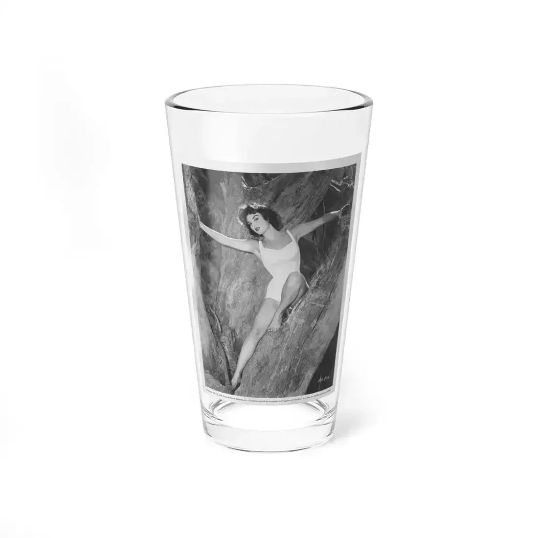 Allison Hayes #134 (Vintage Female Icon) Pint Glass 16oz 16oz - Go Mug Yourself