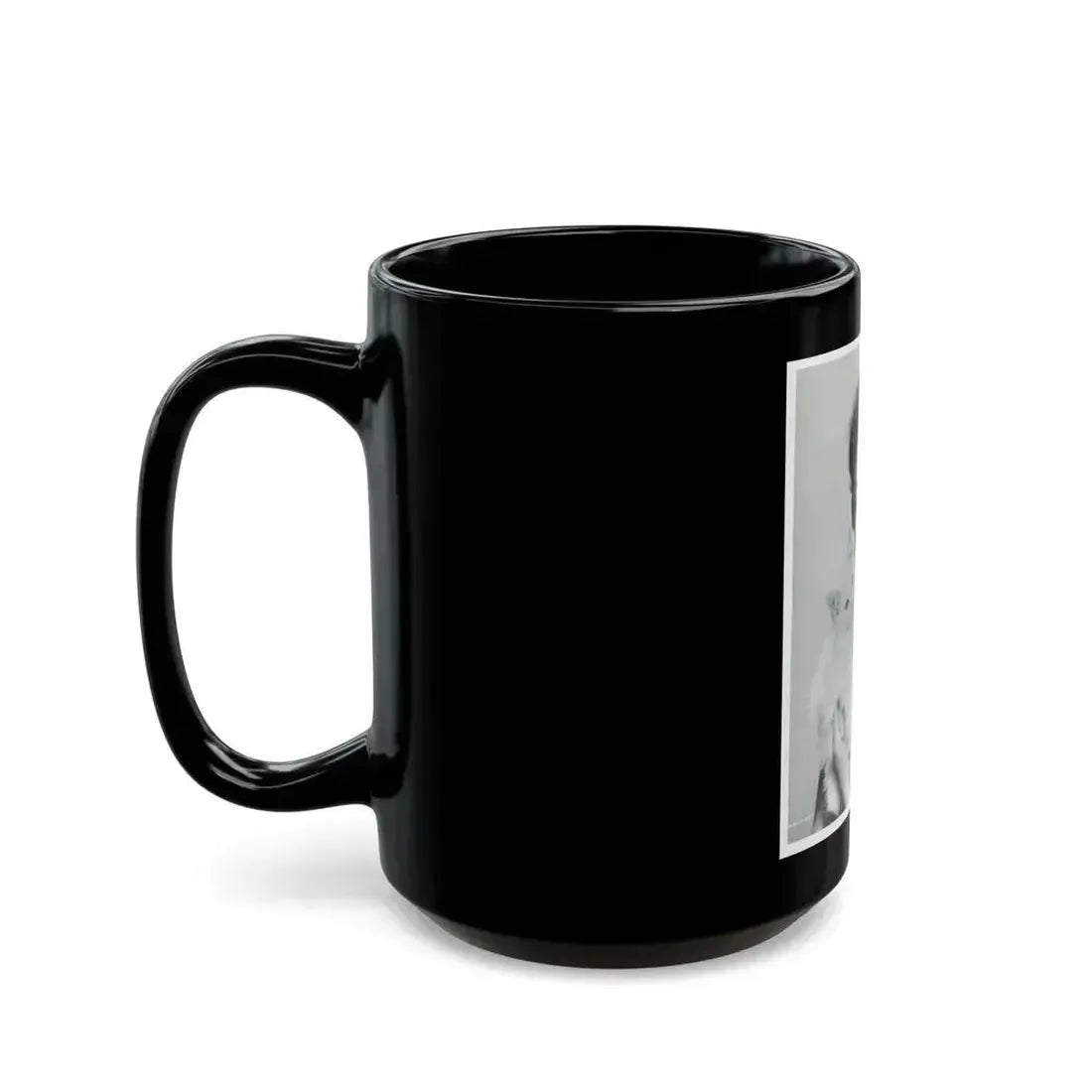 Allison Hayes #139 (Vintage Female Icon) Black Coffee Mug - Go Mug Yourself