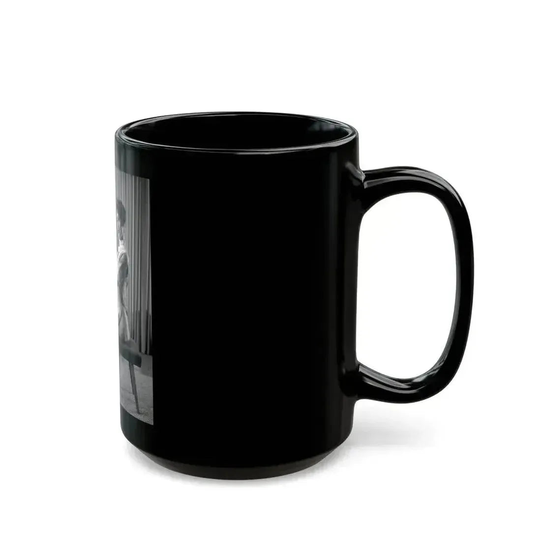 Allison Hayes #140 (Vintage Female Icon) Black Coffee Mug - Go Mug Yourself