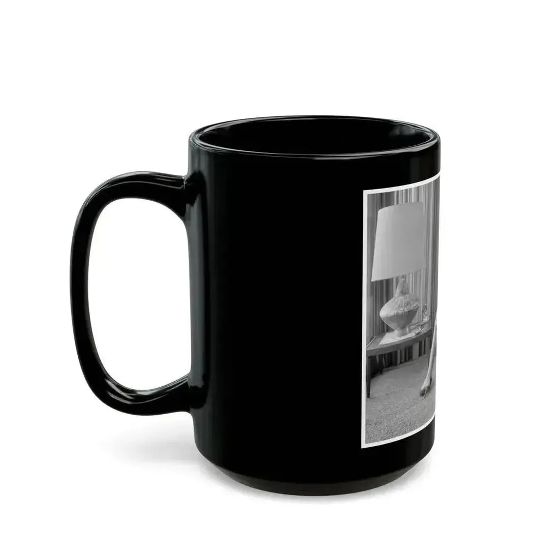 Allison Hayes #141 (Vintage Female Icon) Black Coffee Mug - Go Mug Yourself