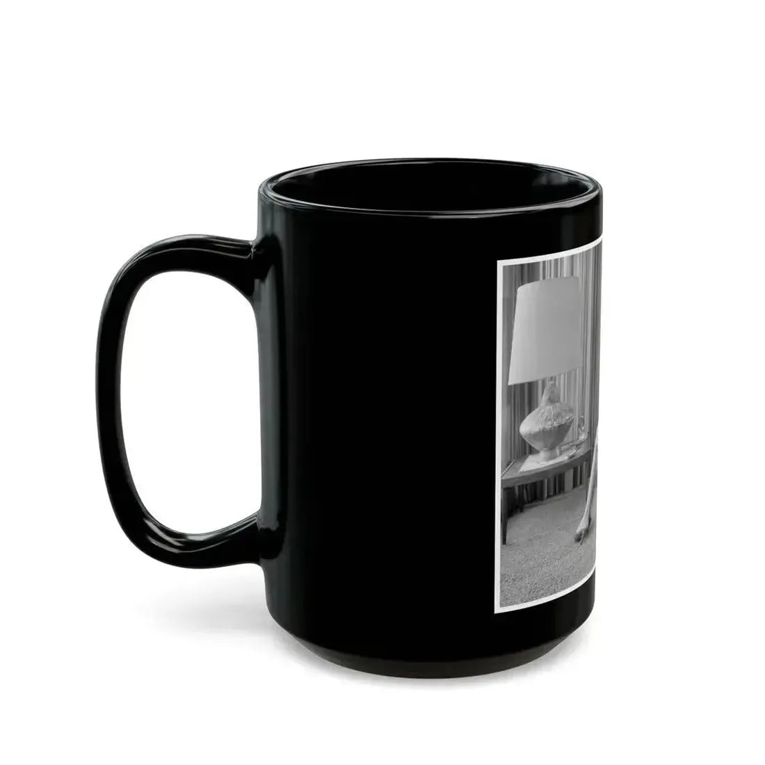 Allison Hayes #141 (Vintage Female Icon) Black Coffee Mug - Go Mug Yourself