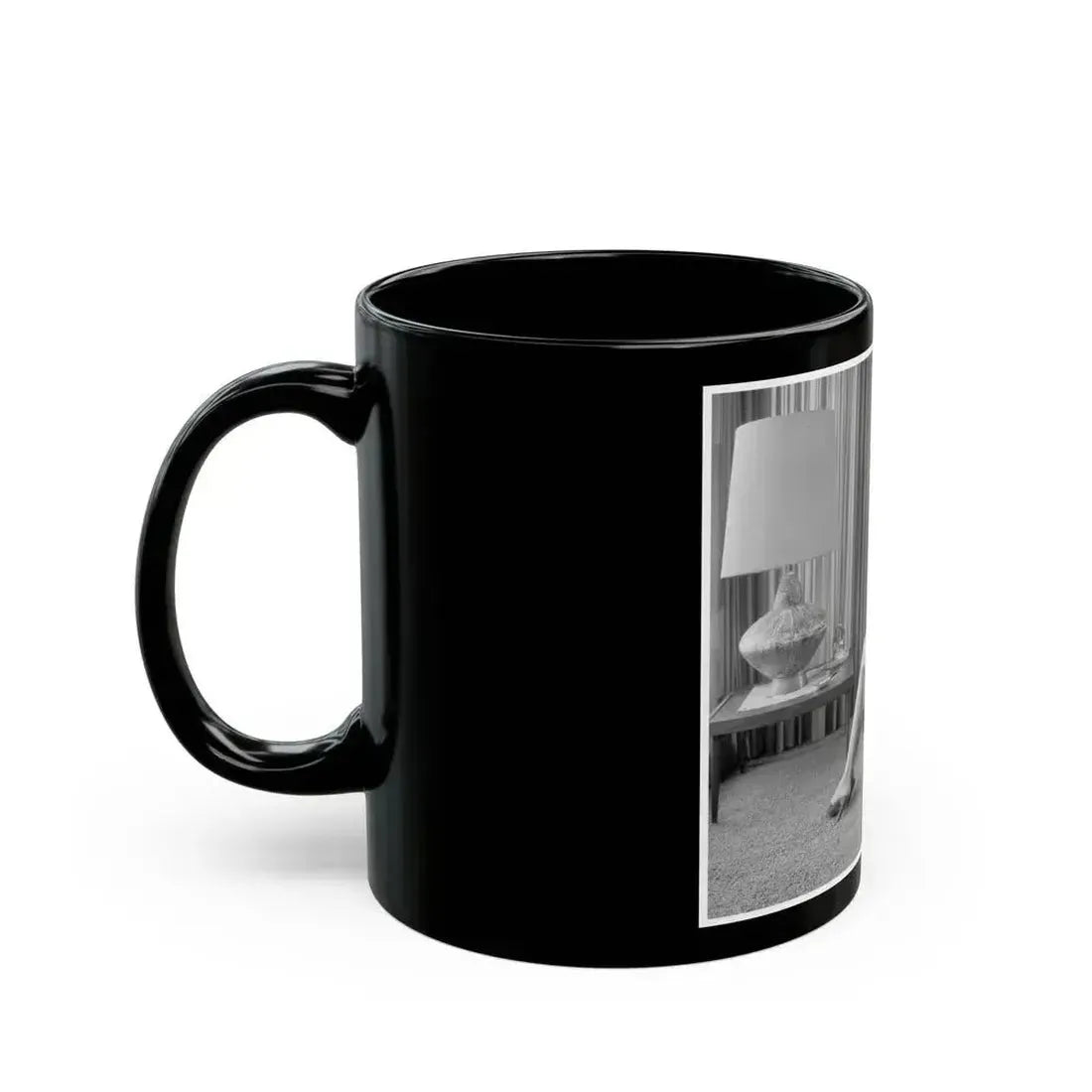 Allison Hayes #141 (Vintage Female Icon) Black Coffee Mug - Go Mug Yourself