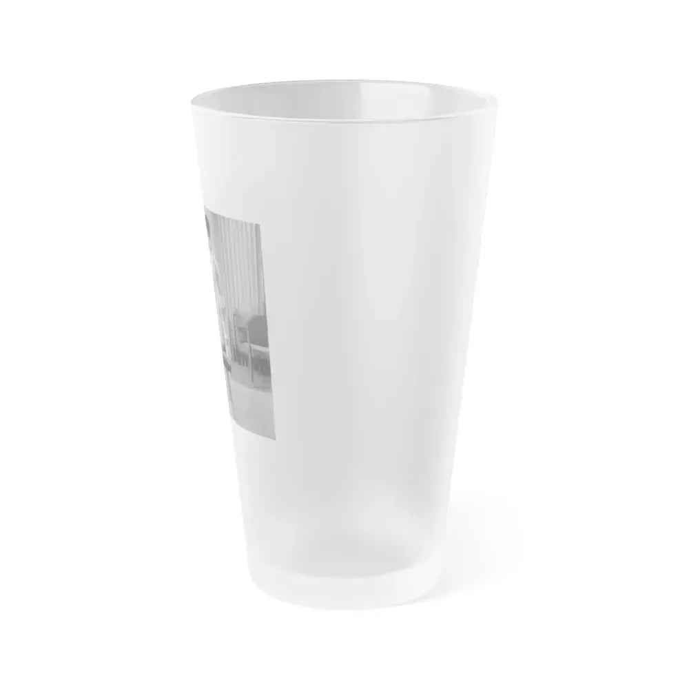 Allison Hayes #141 (Vintage Female Icon) Frosted Pint Glass 16oz - Go Mug Yourself