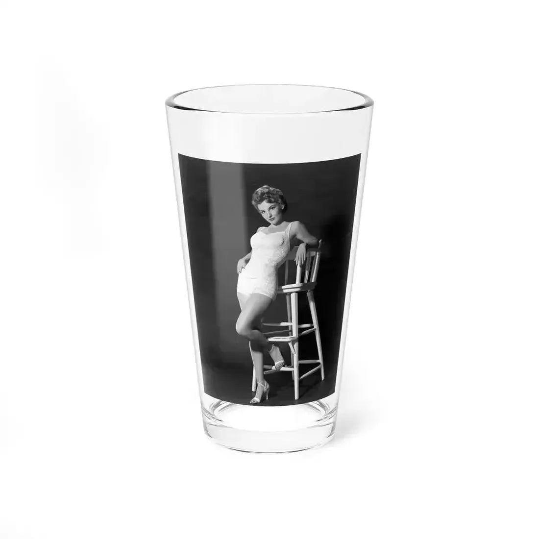 Allison Hayes #148 (Vintage Female Icon) Pint Glass 16oz 16oz - Go Mug Yourself
