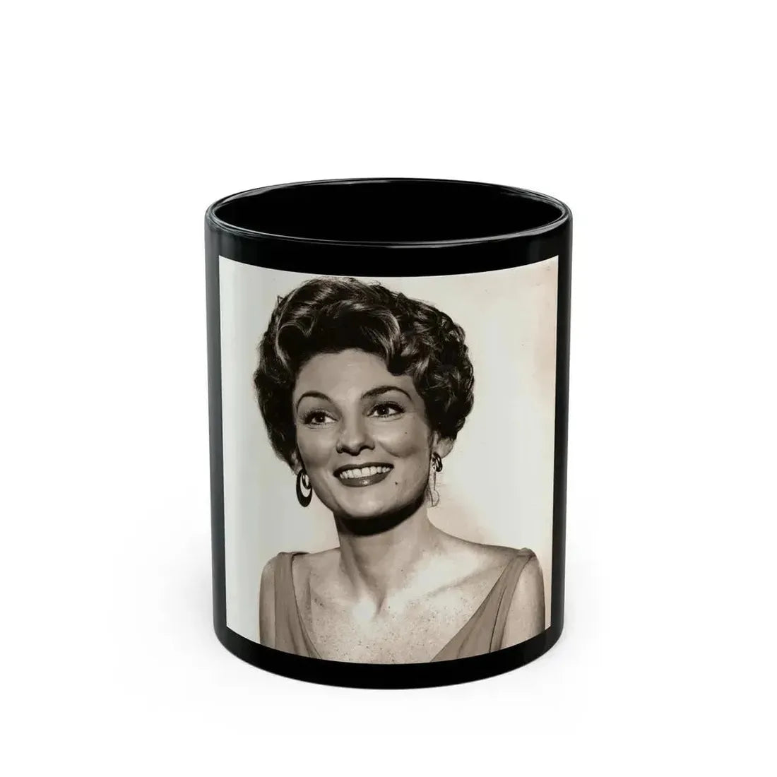 Allison Hayes #151 (Vintage Female Icon) Black Coffee Mug 11oz - Go Mug Yourself