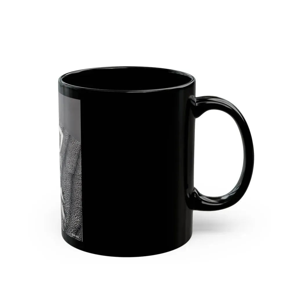 Allison Hayes #156 (Vintage Female Icon) Black Coffee Mug - Go Mug Yourself